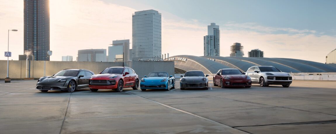 Porsche Model Line Up