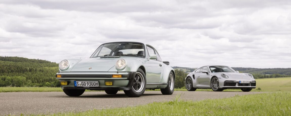 Porsche 911 Turbo, from yesterday to today